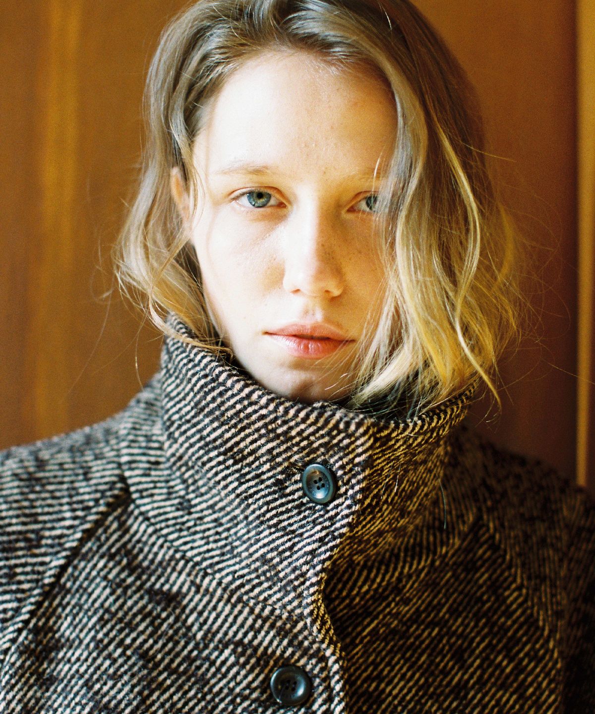 씨타(CITTA) Surperfine Merino Wool High-neck Safari Coat_CTO146(Brown)