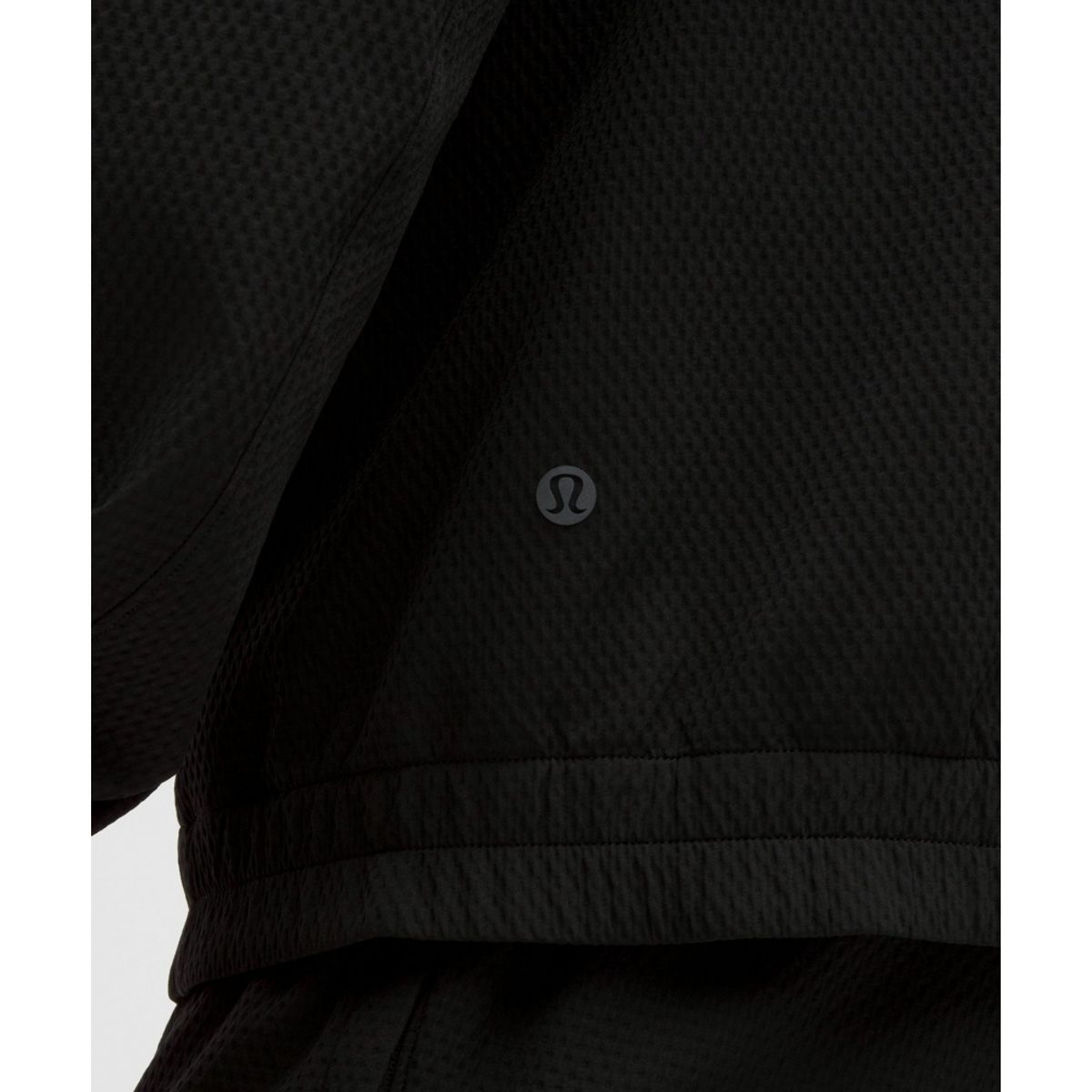 룰루레몬(LULULEMON) 라이선스 투 트레인 텍스처드 풀집  BLK