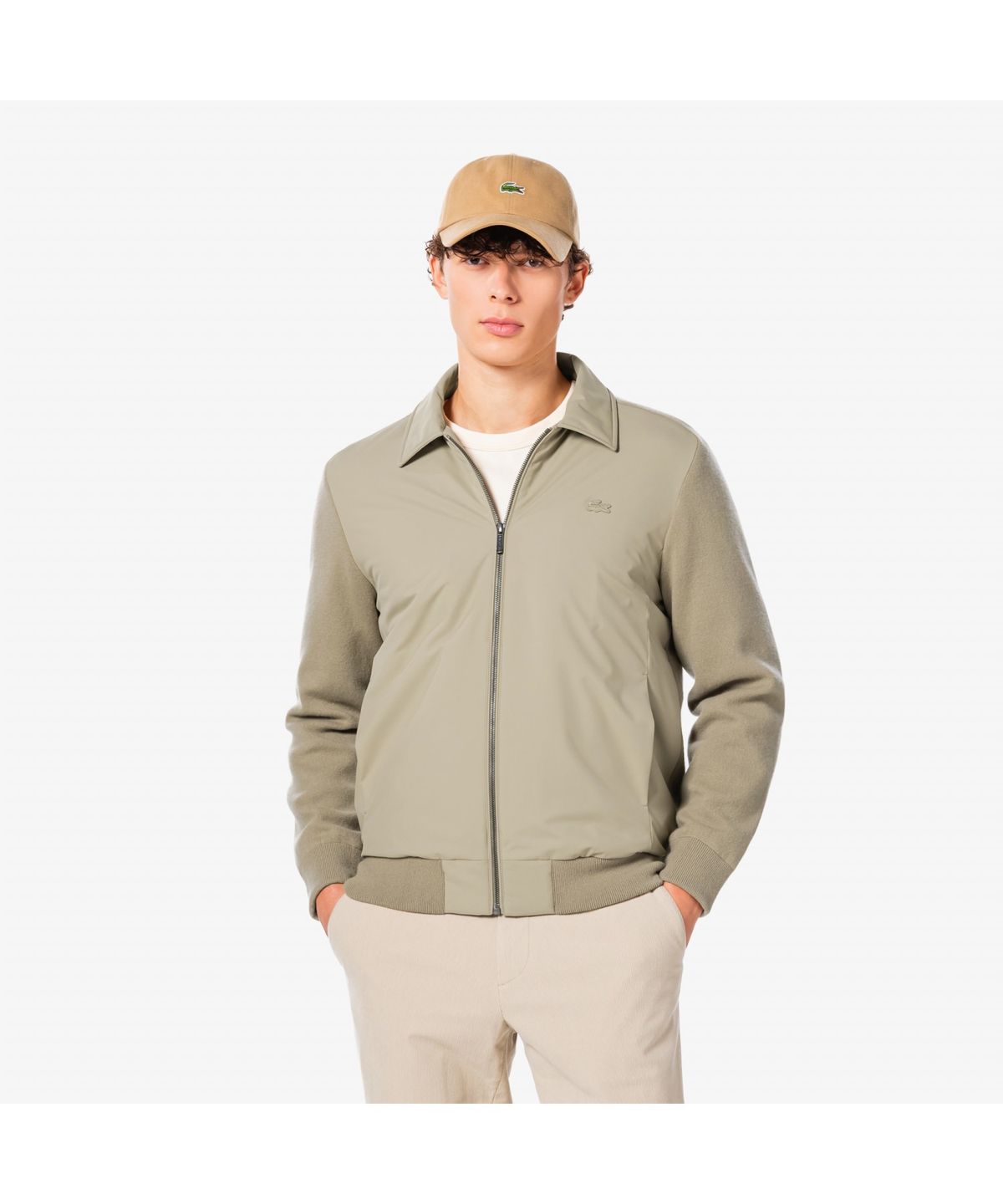 라코스테(LACOSTE) 남성 경량 하이브리드 자켓 BH284E-55N 02S