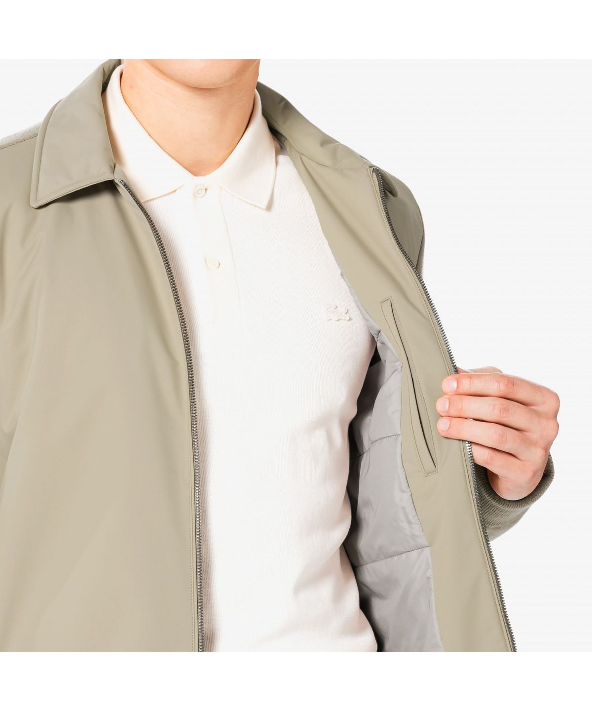 라코스테(LACOSTE) 남성 경량 하이브리드 자켓 BH284E-55N 02S