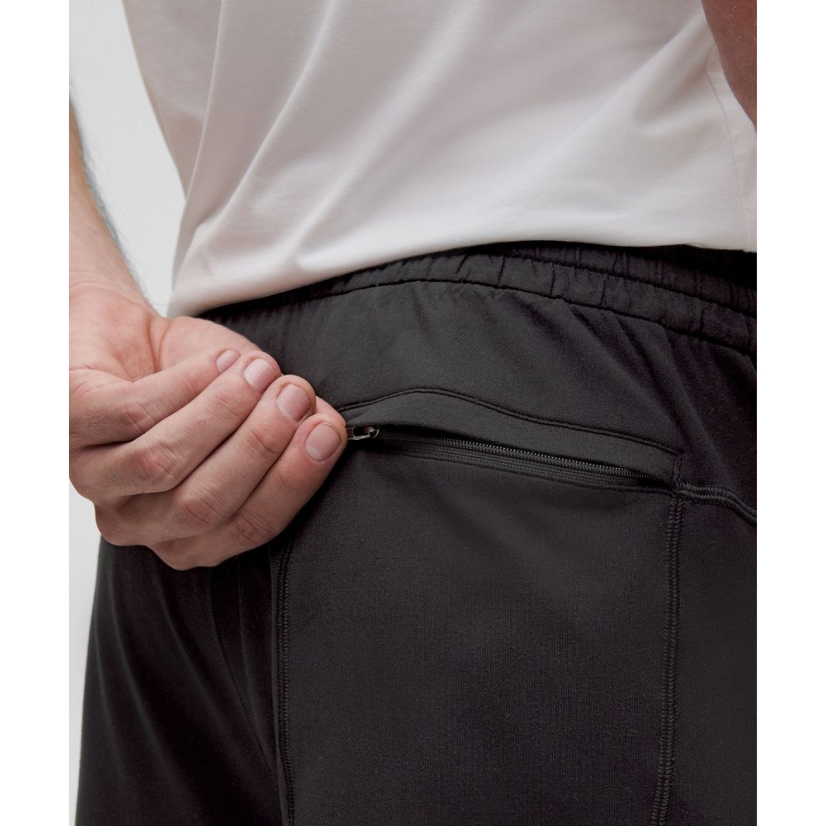 룰루레몬(LULULEMON) 소프트 저지 쇼츠 5inch  BLK