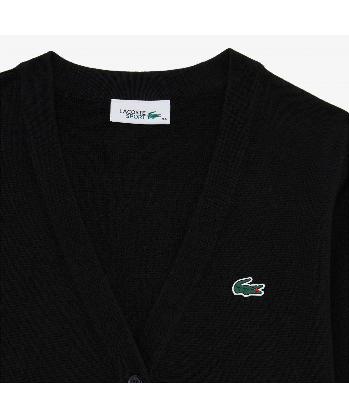 라코스테(LACOSTE) 여성 컬러 티핑 버튼 가디건 AF930E-55N 031