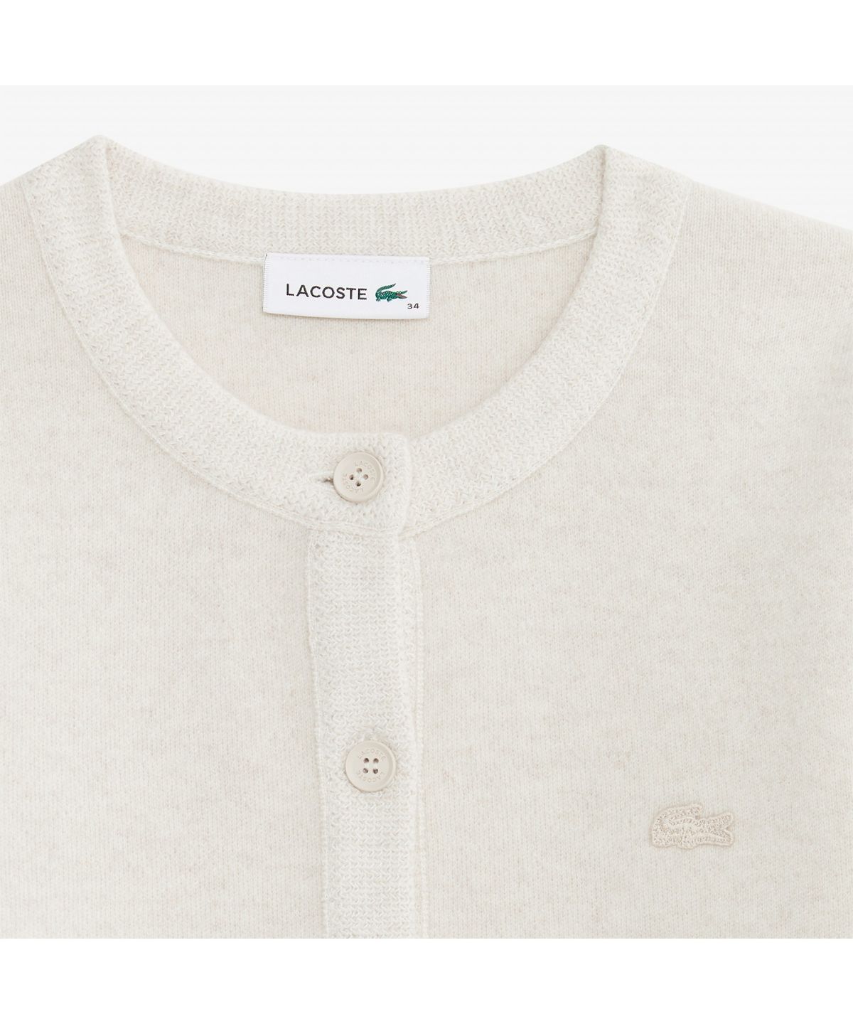 라코스테(LACOSTE) 여성 울 자켓형 가디건 AF206E-55N XFJ