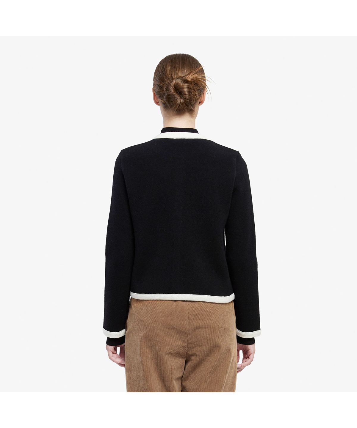 라코스테(LACOSTE) 여성 울 자켓형 가디건 AF206E-55N 031