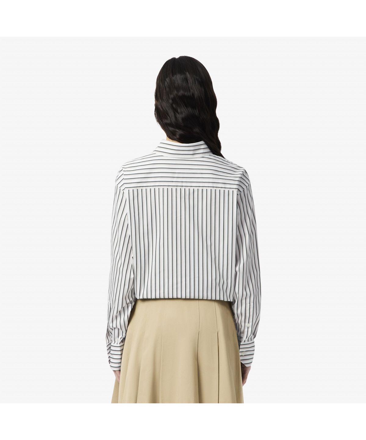 라코스테(LACOSTE) 여성 오버사이즈 포플린 셔츠 CF0215-55N 8I4