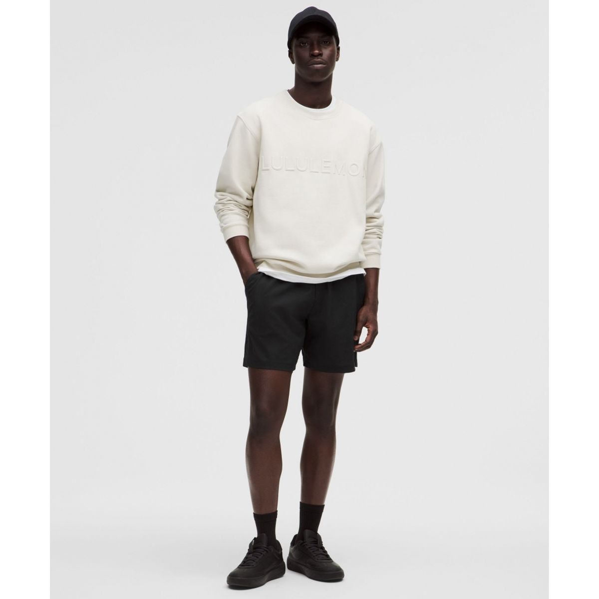 룰루레몬(LULULEMON) ABC WovenAir 풀온 쇼츠 7inch  BLK