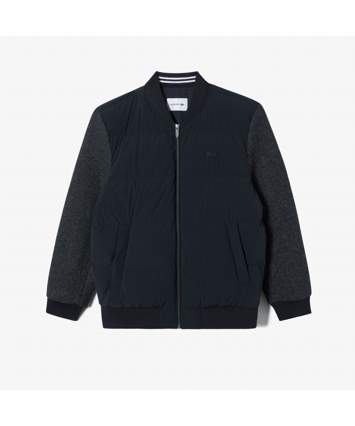 라코스테(LACOSTE) 남성 울 저지 하이브리드 자켓 BH883E-55N HDE