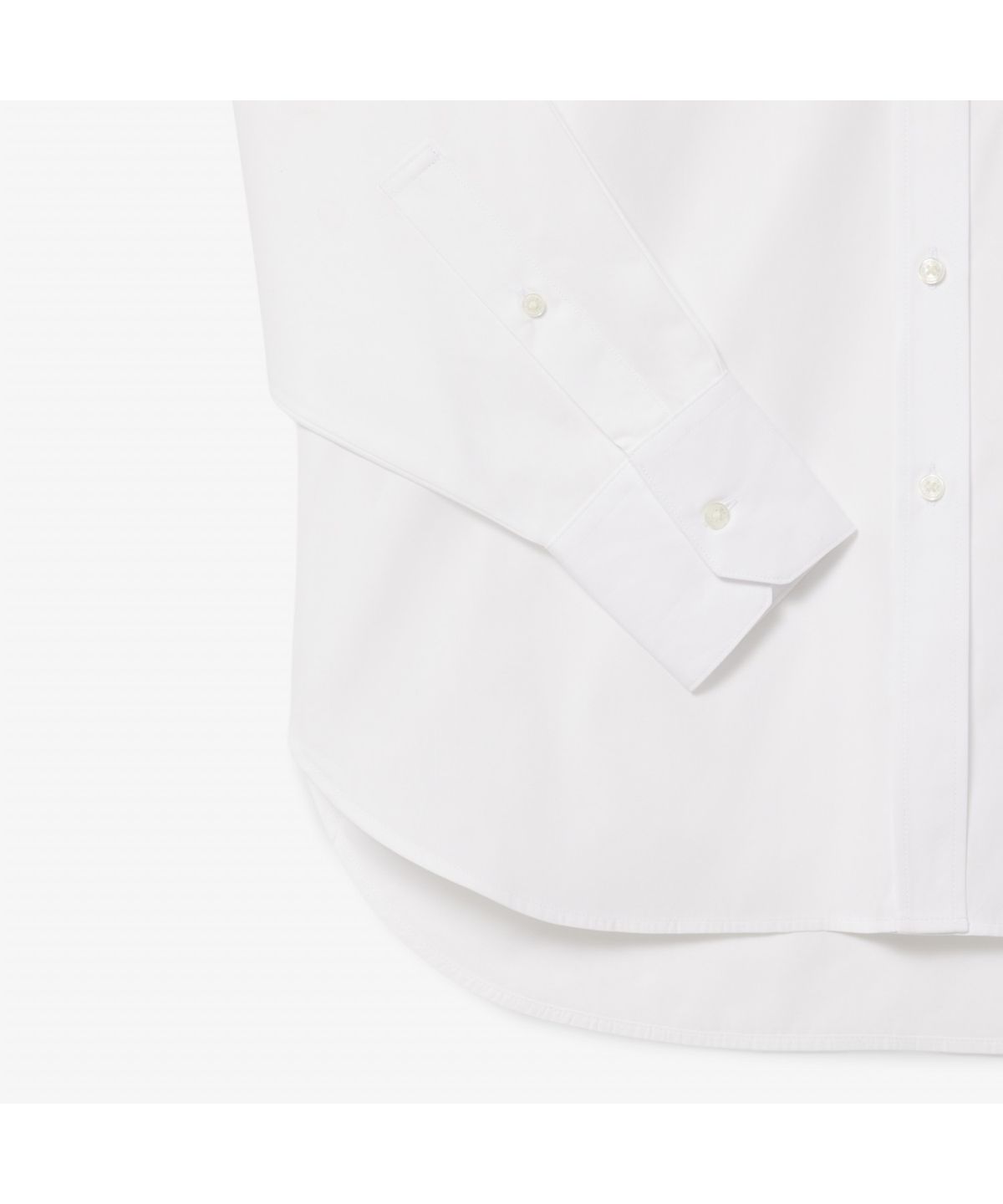 라코스테(LACOSTE) 여성 오버사이즈 포플린 셔츠 CF0215-55N 001