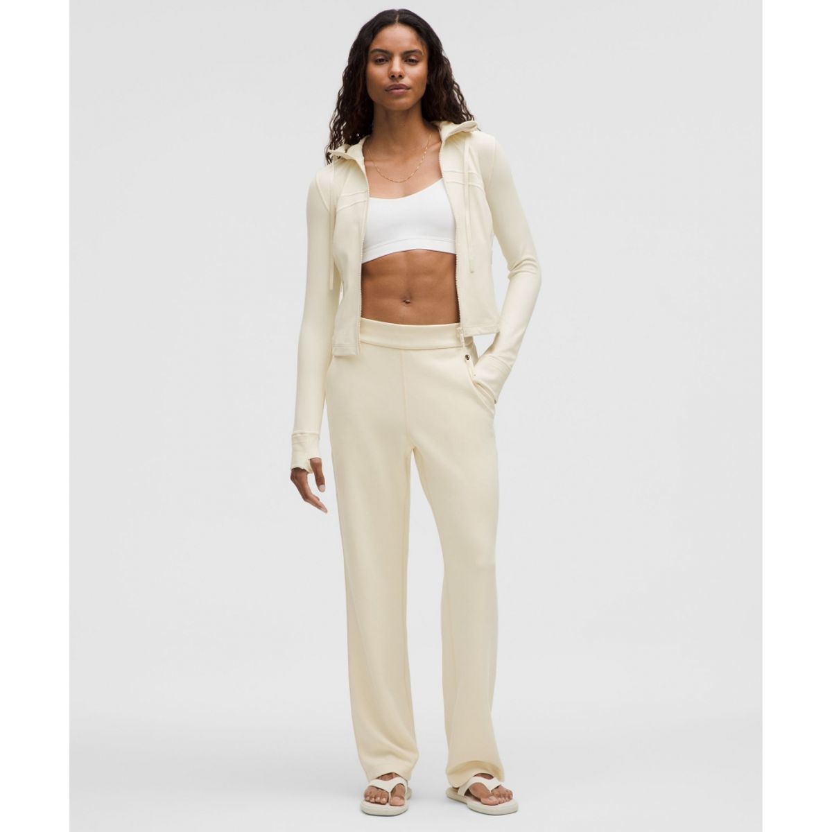 룰루레몬(LULULEMON) 디파인 크롭 후드 재킷 *Nulu  LTIV