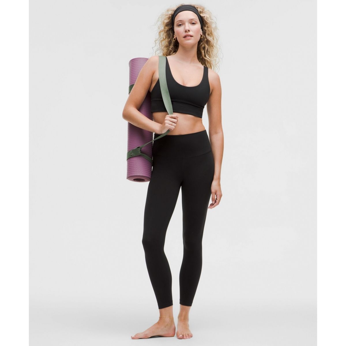 룰루레몬(LULULEMON) Align™ 하이라이즈 팬츠 25inch  BLK