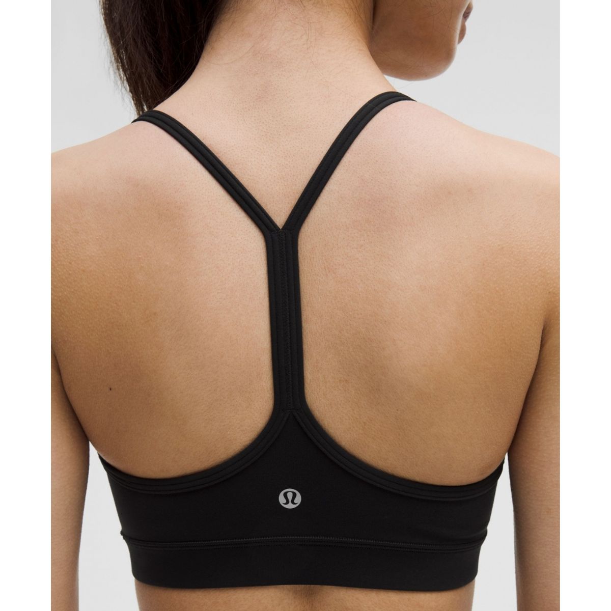 룰루레몬(LULULEMON) 플로우 Y 브라 Nulu *라이트 서포트, A C컵  BLK