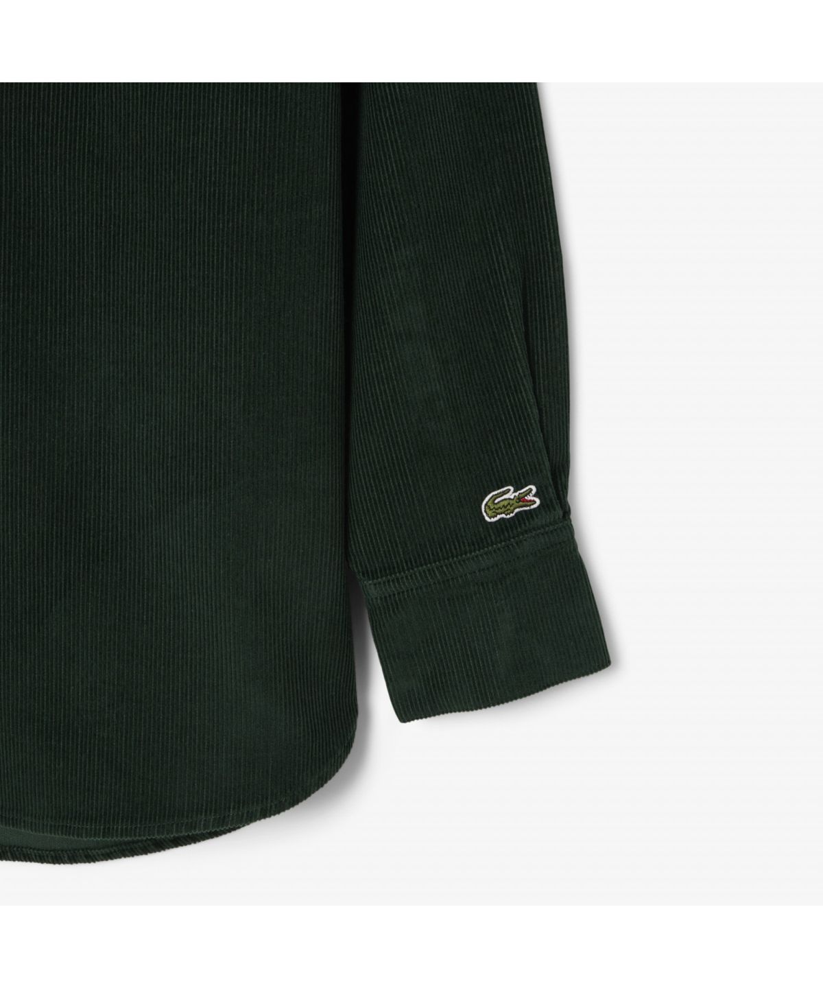 라코스테(LACOSTE) 여성 코듀로이 로고 자수 셔츠 CF5336-55N YZP