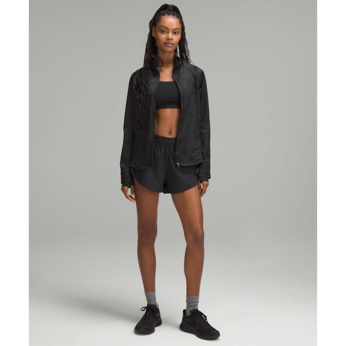 룰루레몬(LULULEMON) 골 스매셔 재킷  BLK