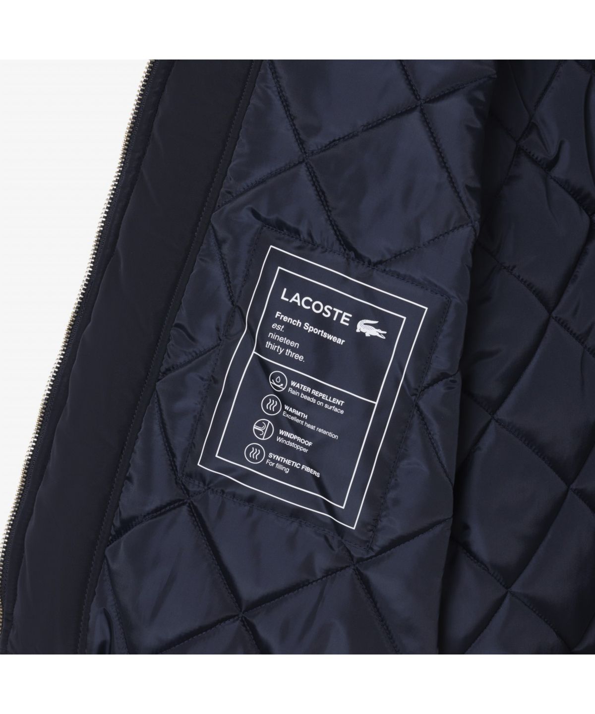 라코스테(LACOSTE) 남성 숏 에비에이터 자켓 BH5167-55N HDE