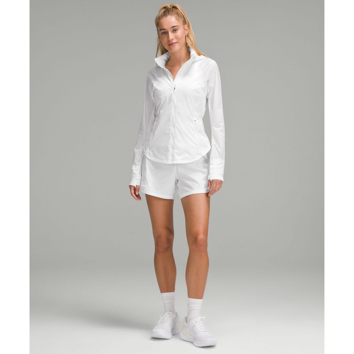룰루레몬(LULULEMON) 골 스매셔 재킷  WHT