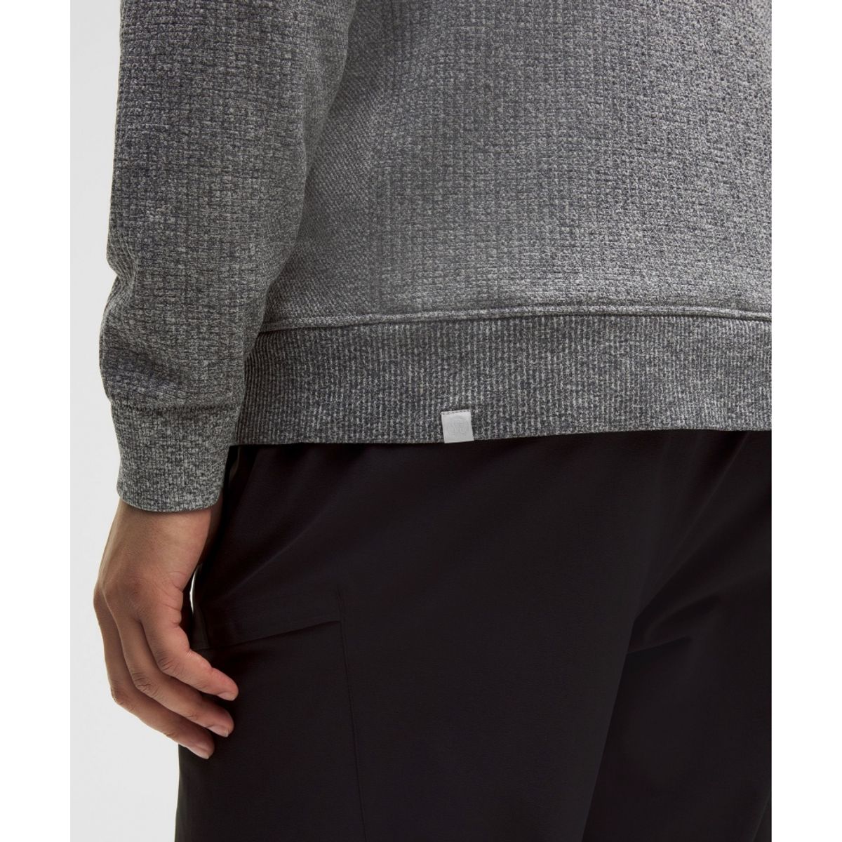 룰루레몬(LULULEMON) 엔지니어드 웜스 하프집  SILD GGRE