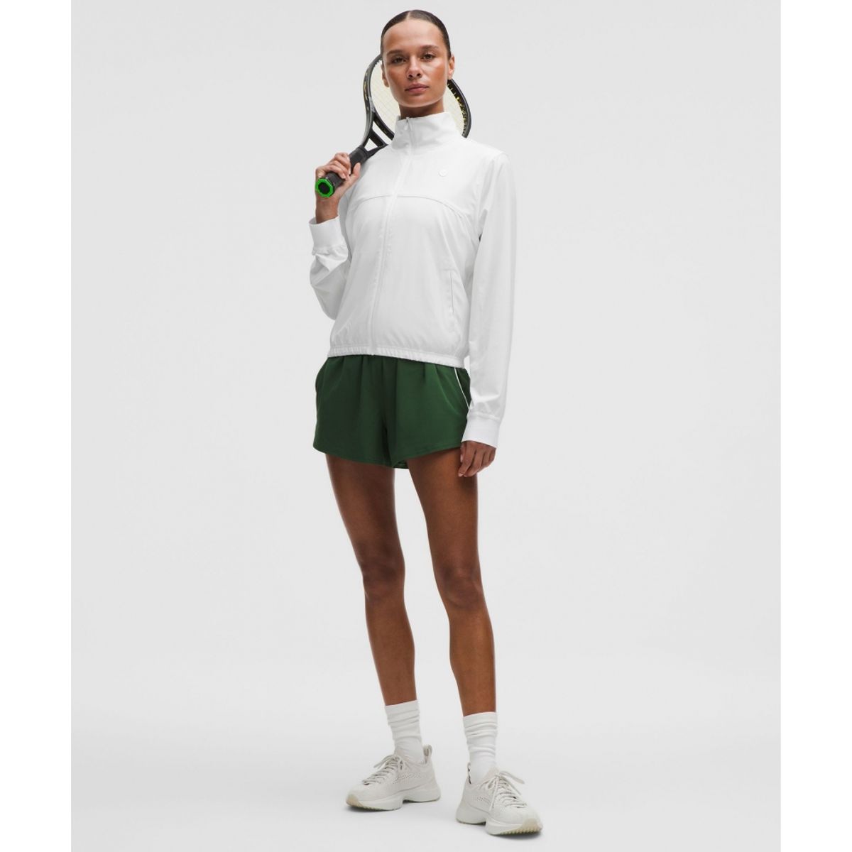 룰루레몬(LULULEMON) 코트 라이벌 테니스 트랙 재킷  WHWH