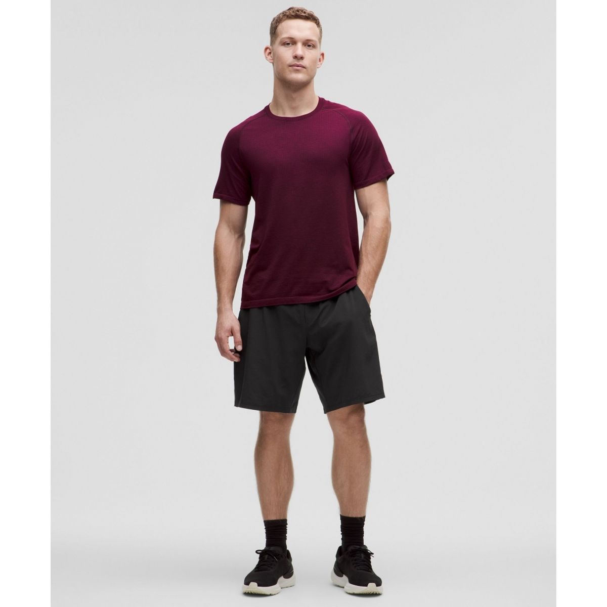 룰루레몬(LULULEMON) 페이스 브레이커 라인드 쇼츠 9inch *업데이트  BLK