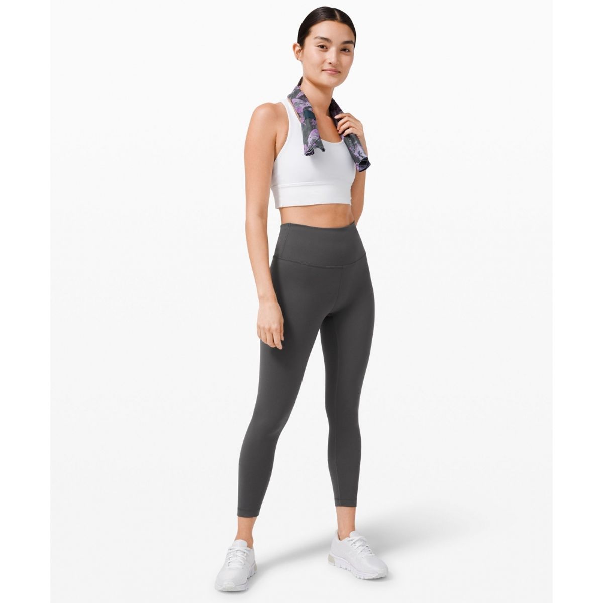 룰루레몬(LULULEMON) 원더 트레인 하이라이즈 타이츠 24inch *아시아 핏  GGRE
