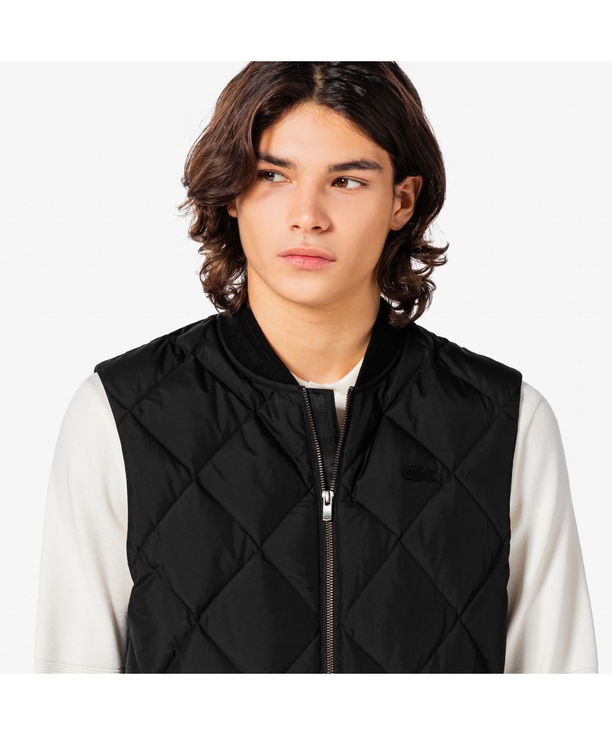 라코스테(LACOSTE) 남성 다이아 퀼팅 다운 베스트 BH282E-55N 031