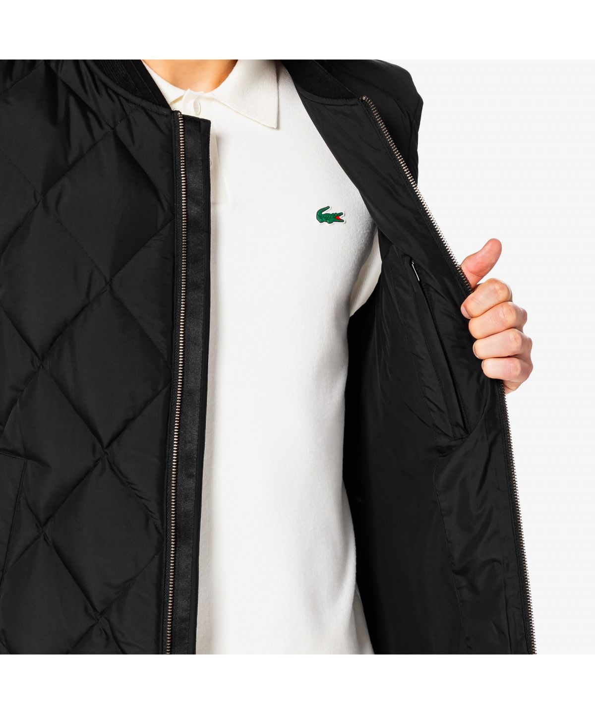 라코스테(LACOSTE) 남성 다이아 퀼팅 다운 베스트 BH282E-55N 031