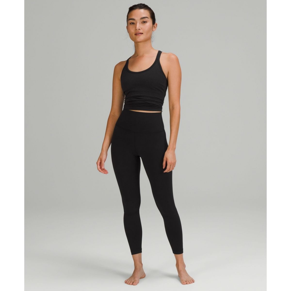 룰루레몬(LULULEMON) Align™ 하이라이즈 팬츠 24” *아시아 핏  BLK