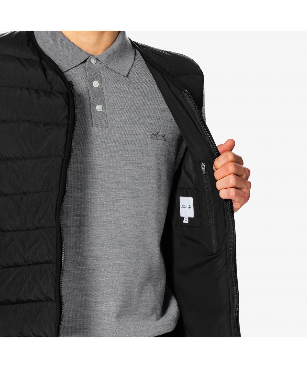 라코스테(LACOSTE) 남성 경량 다운 베스트 BH835E-55N 031