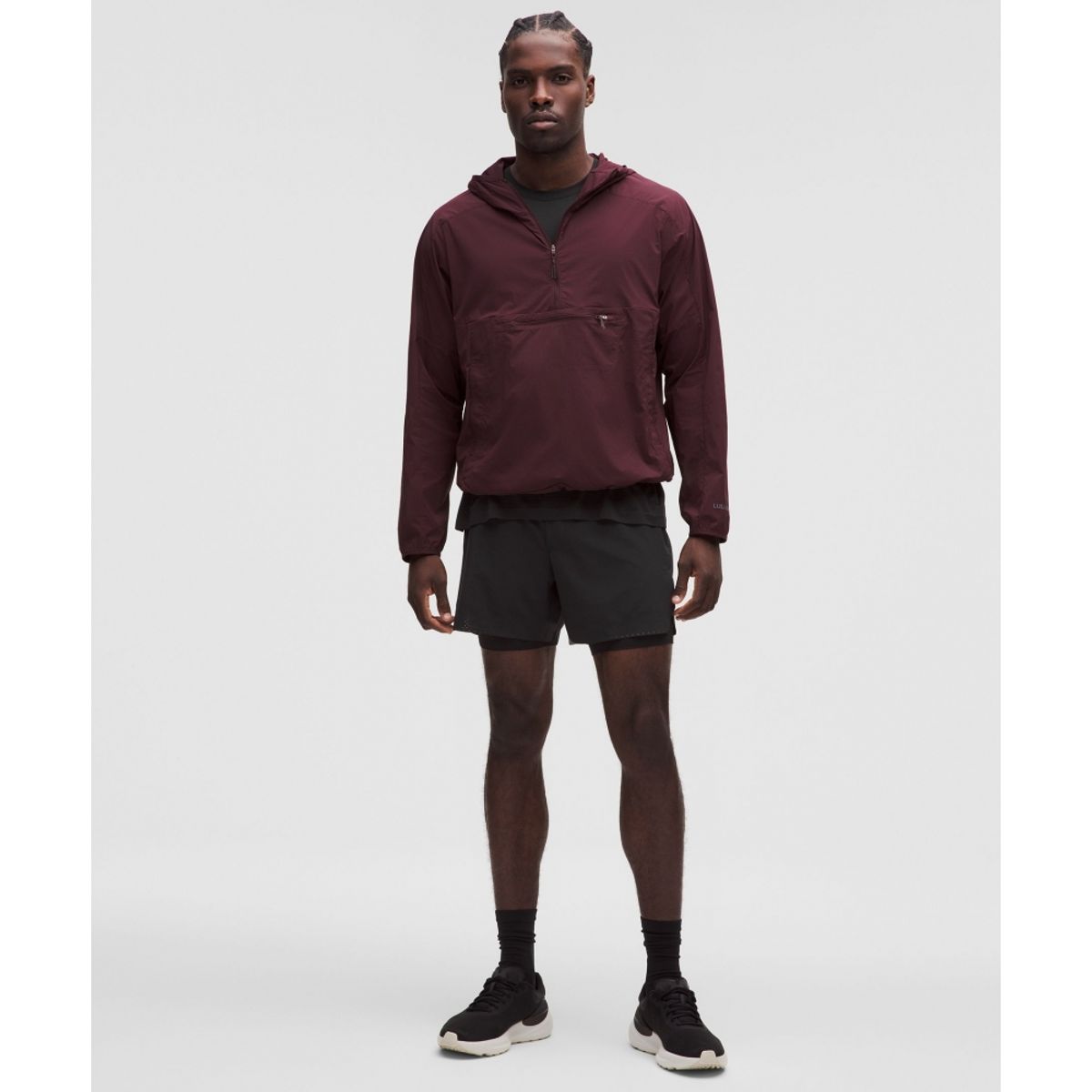 룰루레몬(LULULEMON) 패스트 앤 프리 라인드 러닝 쇼츠 5inch  BLK
