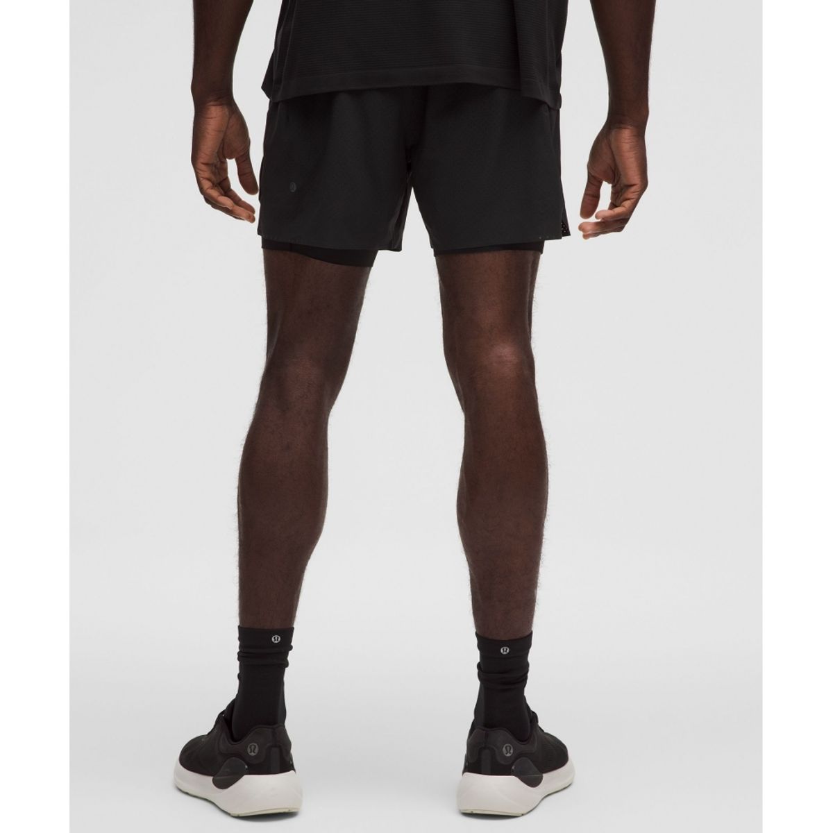 룰루레몬(LULULEMON) 패스트 앤 프리 라인드 러닝 쇼츠 5inch  BLK