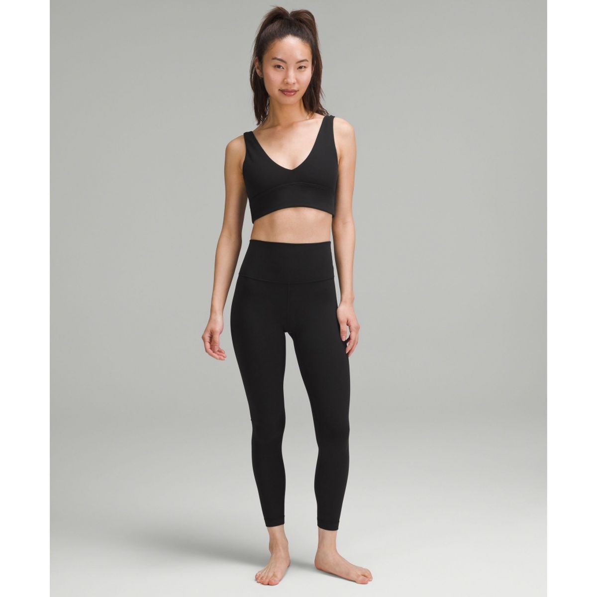 룰루레몬(LULULEMON) Align™ 하이라이즈 팬츠 24” *아시아 핏  BLK