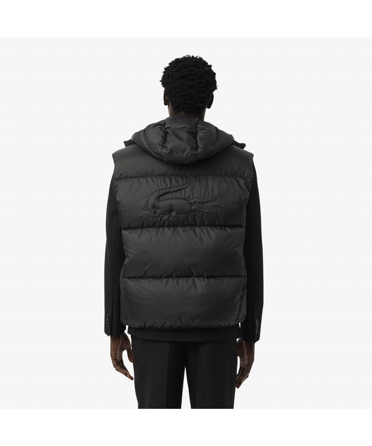 라코스테(LACOSTE) 남성 립스탑 덕다운 베스트 BH2895-55N 031