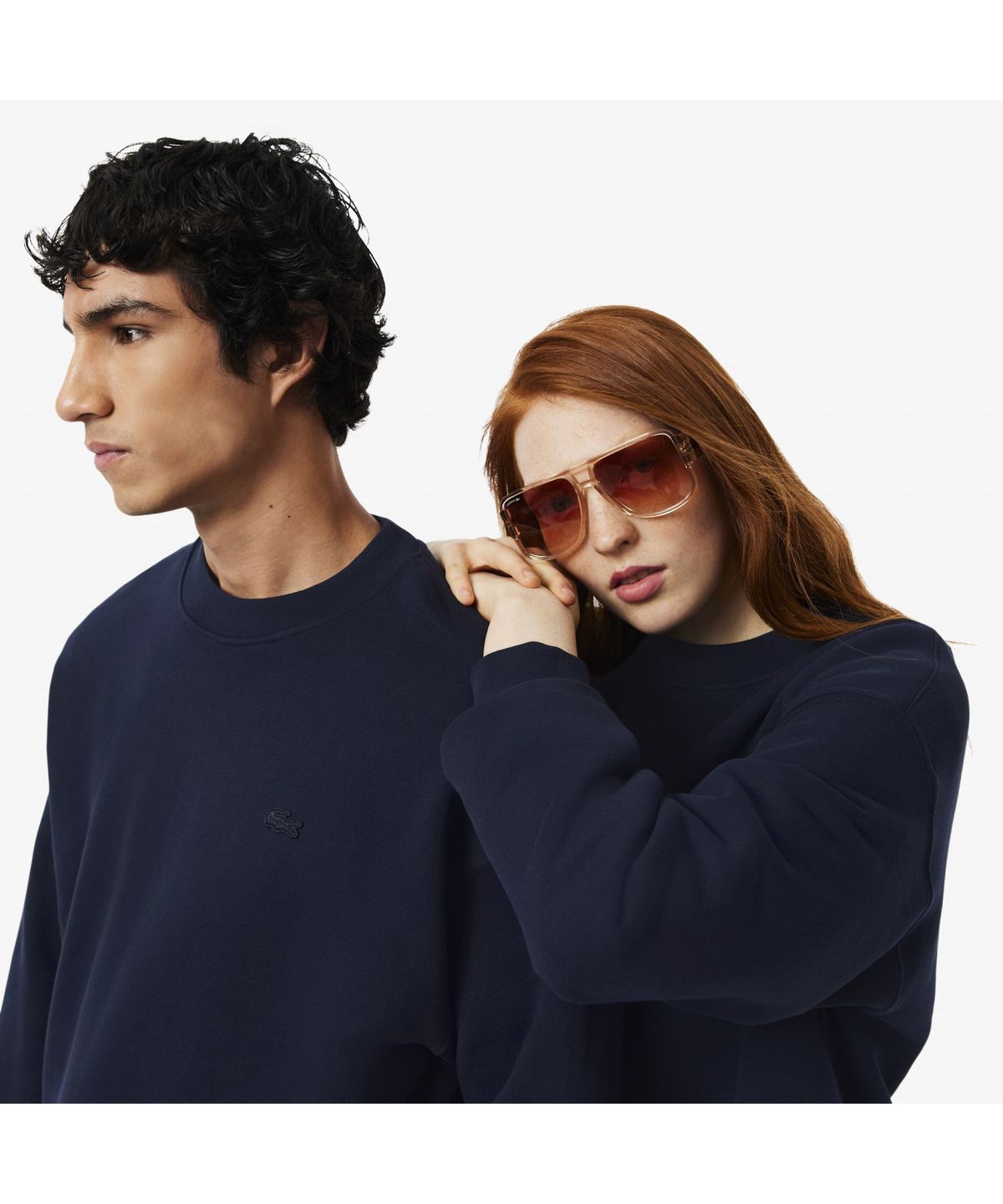 라코스테(LACOSTE) 남성 루즈핏 크루넥 풀오버 SH7745-55N 166