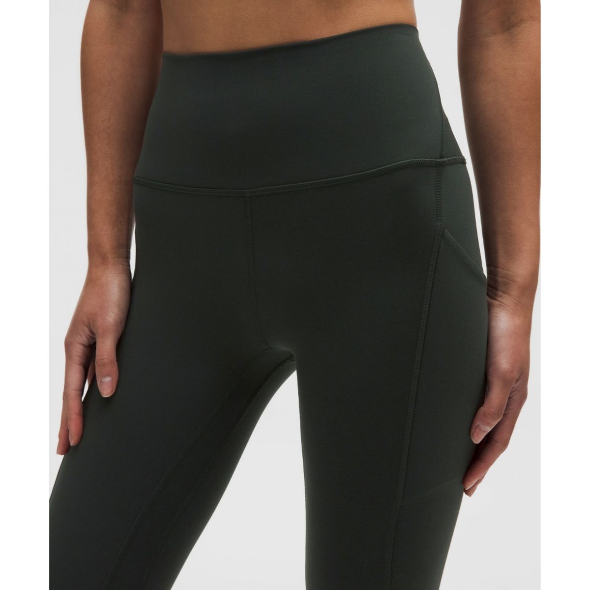 룰루레몬(LULULEMON) Align™ 하이라이즈 크롭 위드 포켓 24inch *아시아 핏