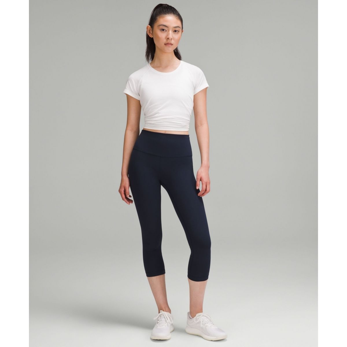 룰루레몬(LULULEMON) 원더 트레인 하이라이즈 크롭 21inch  TRNV