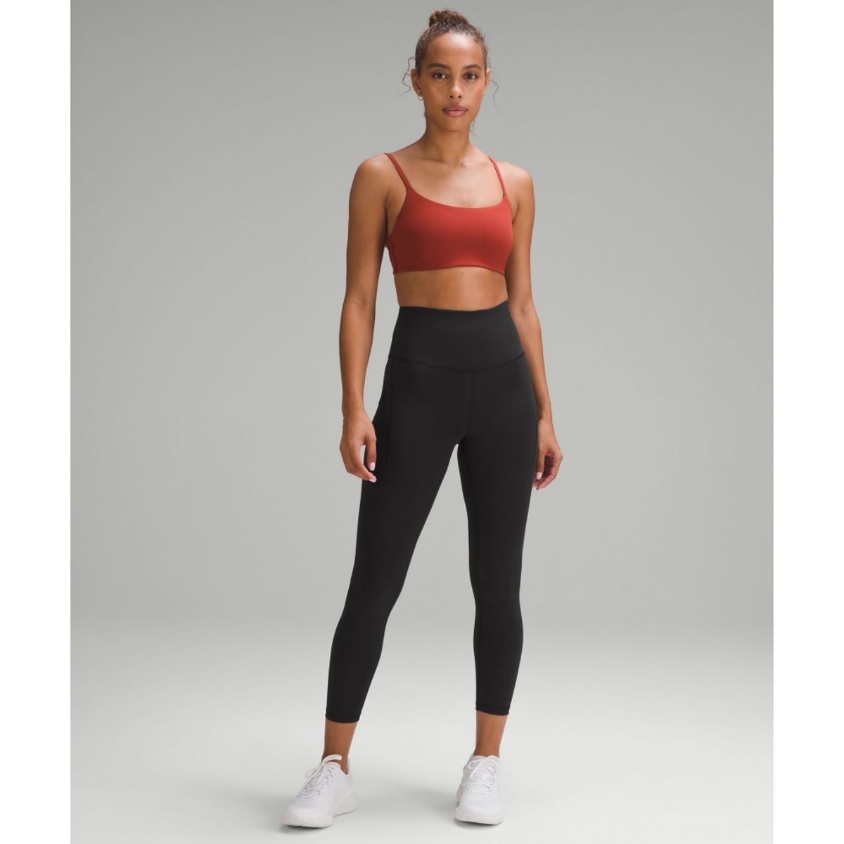 룰루레몬(LULULEMON) 원더 트레인 하이라이즈 타이츠 위드 포켓 25inch  BLK