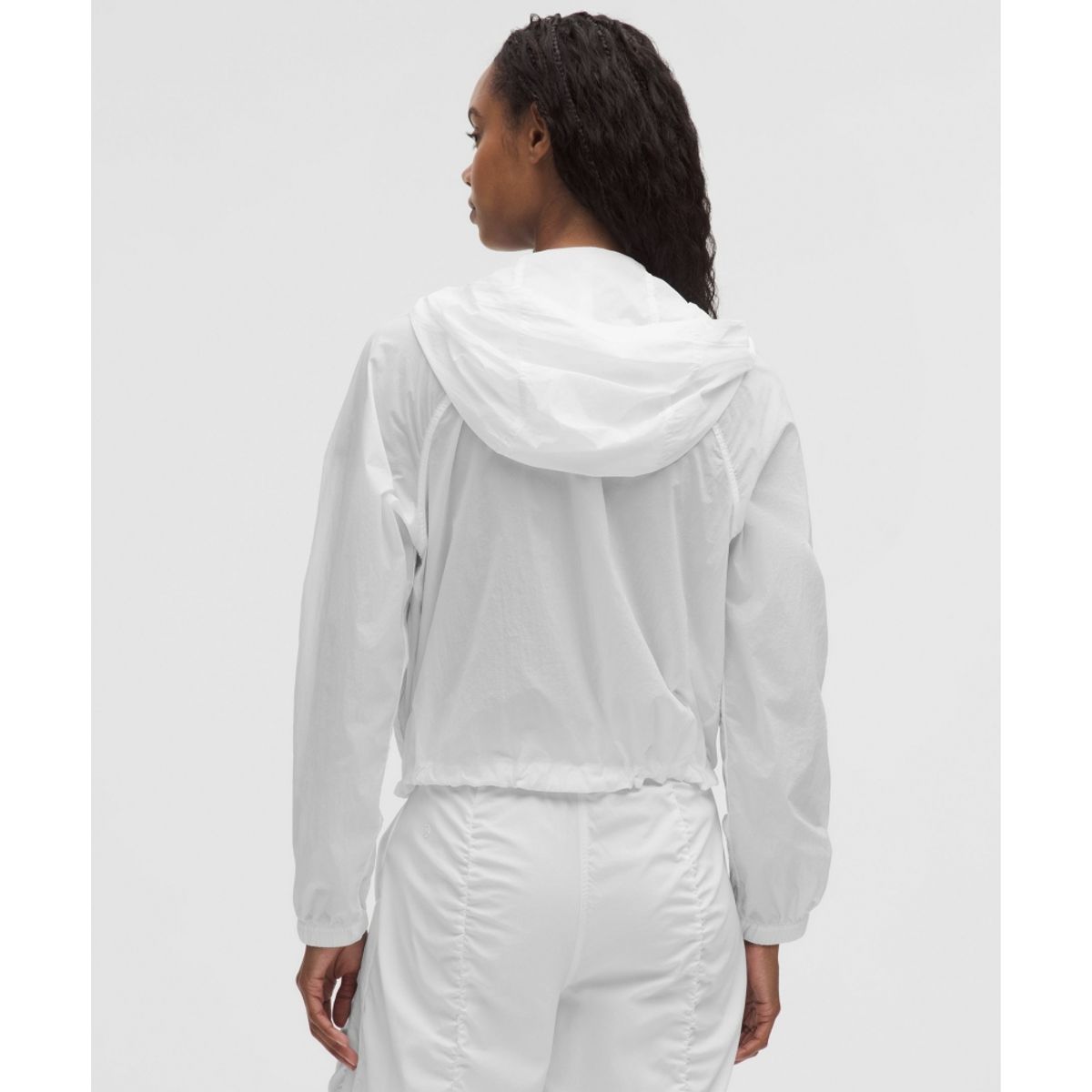 룰루레몬(LULULEMON) 후드 라이트 릴랙스 핏 재킷  WHT