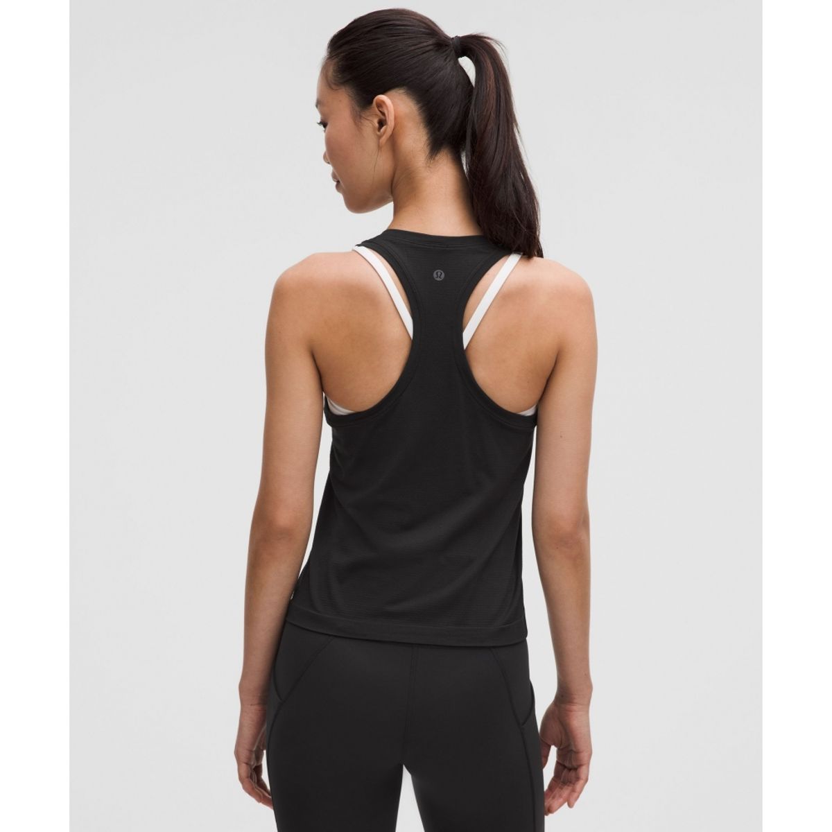 룰루레몬(LULULEMON) 스위프틀리 테크 레이서백 탱크탑 2.0 *웨이스트 렝스  BLK BLK