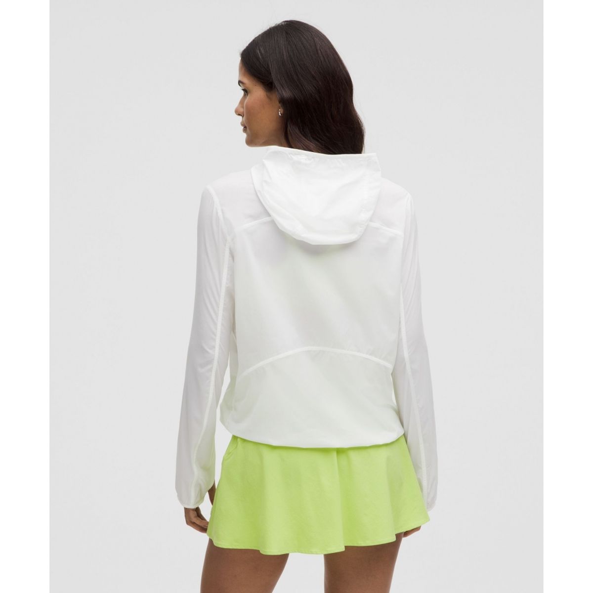 룰루레몬(LULULEMON) 브리더블 라이트웨이트 트레이닝 재킷  WHT