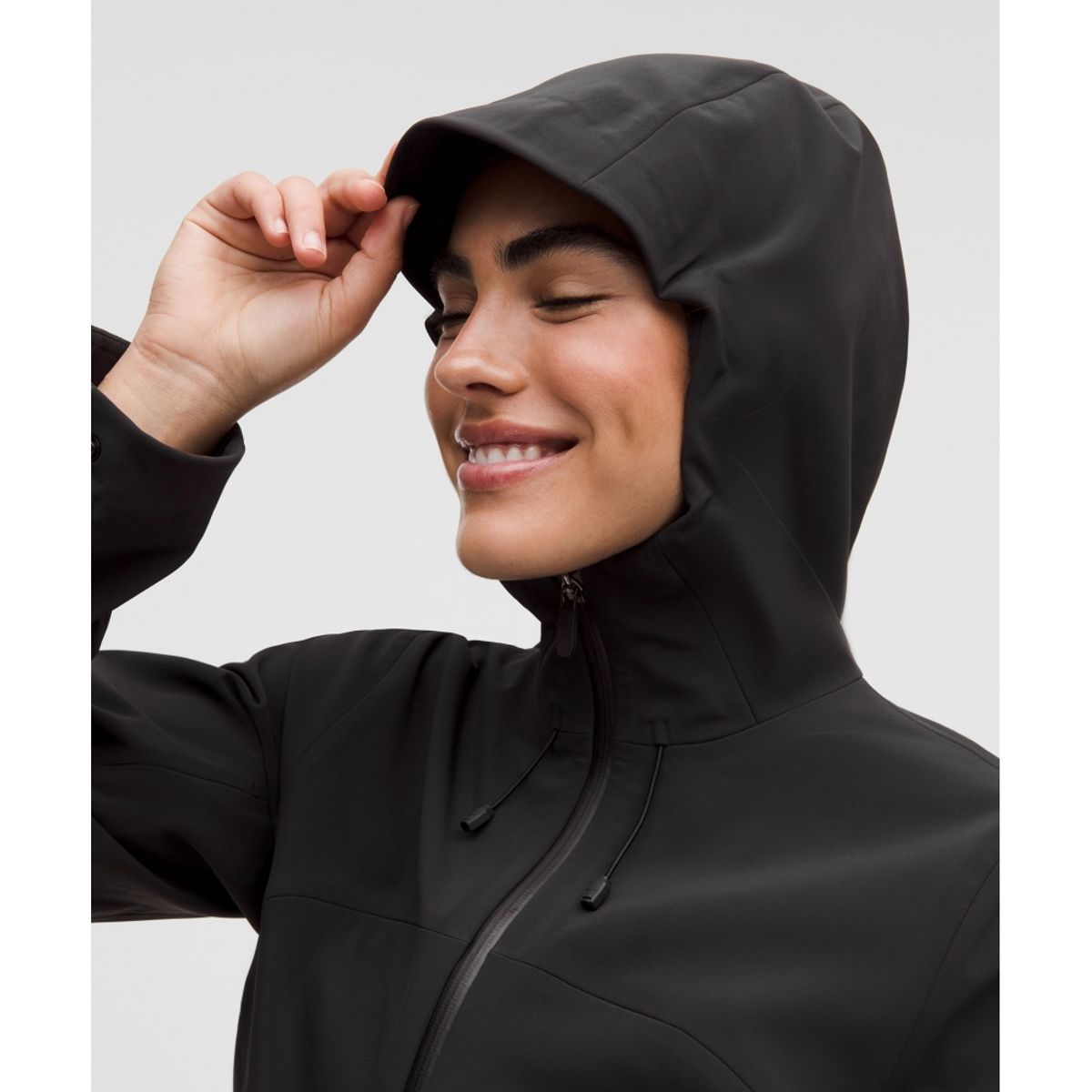 룰루레몬(LULULEMON) 우먼스 크로스 칠 시티 투 트레일 재킷  BLK