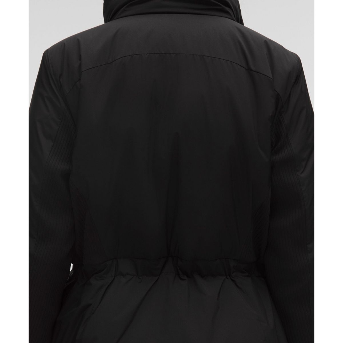 룰루레몬(LULULEMON) 슬릭 시티 롱 재킷  BLK