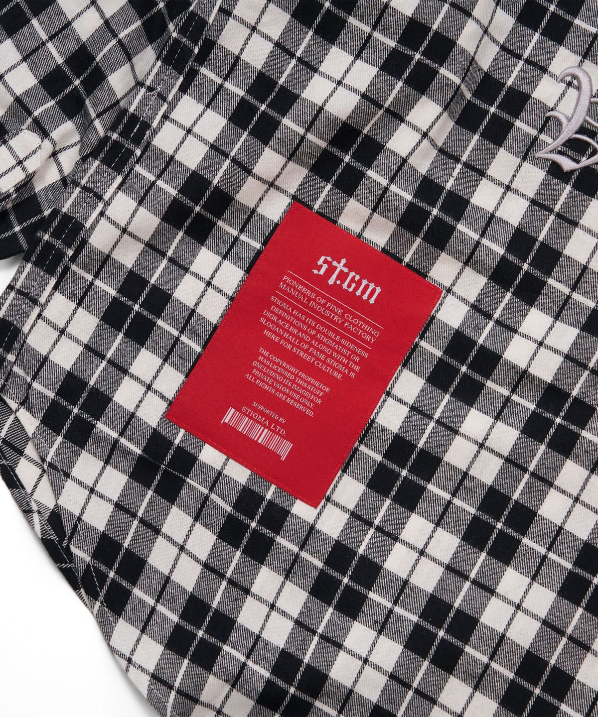 스티그마(STIGMA) OVERSIZED SHIRTS WHITE