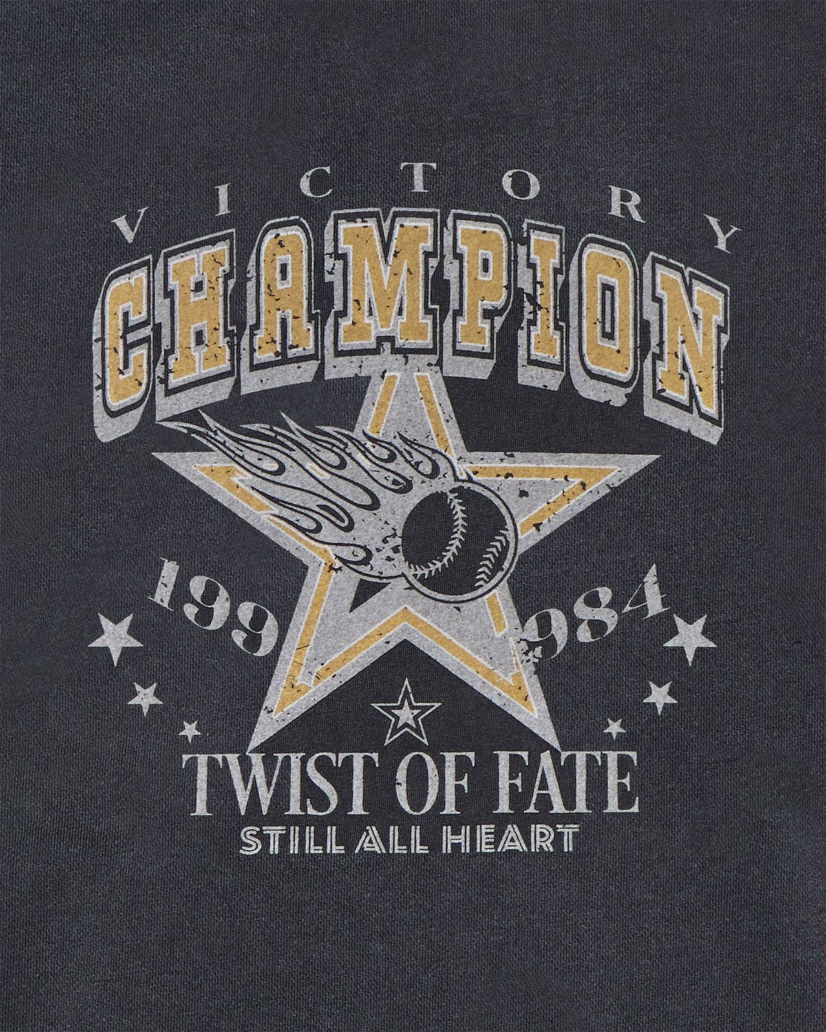 디스펑트(DYSFUNCT) CHAMPION STAR PIGMENT HOODIE (CHARCOAL)
