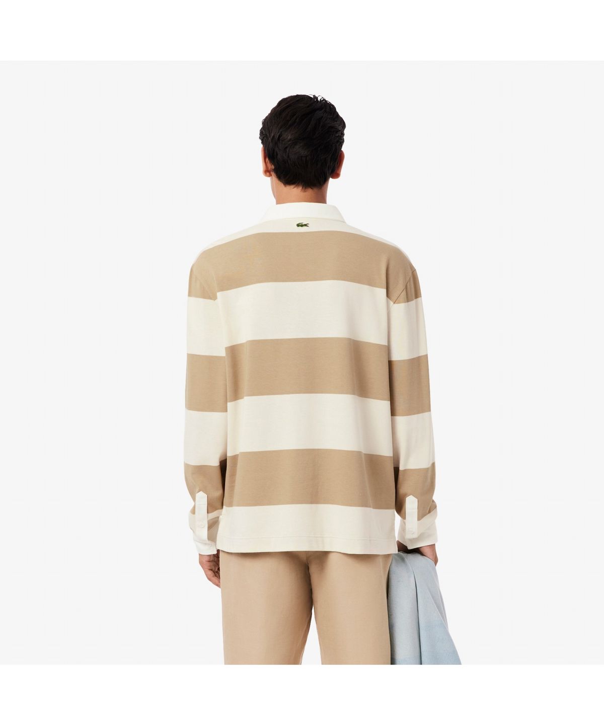 라코스테(LACOSTE) 남성 긴팔 럭비 폴로셔츠 KH5916-55N IBR