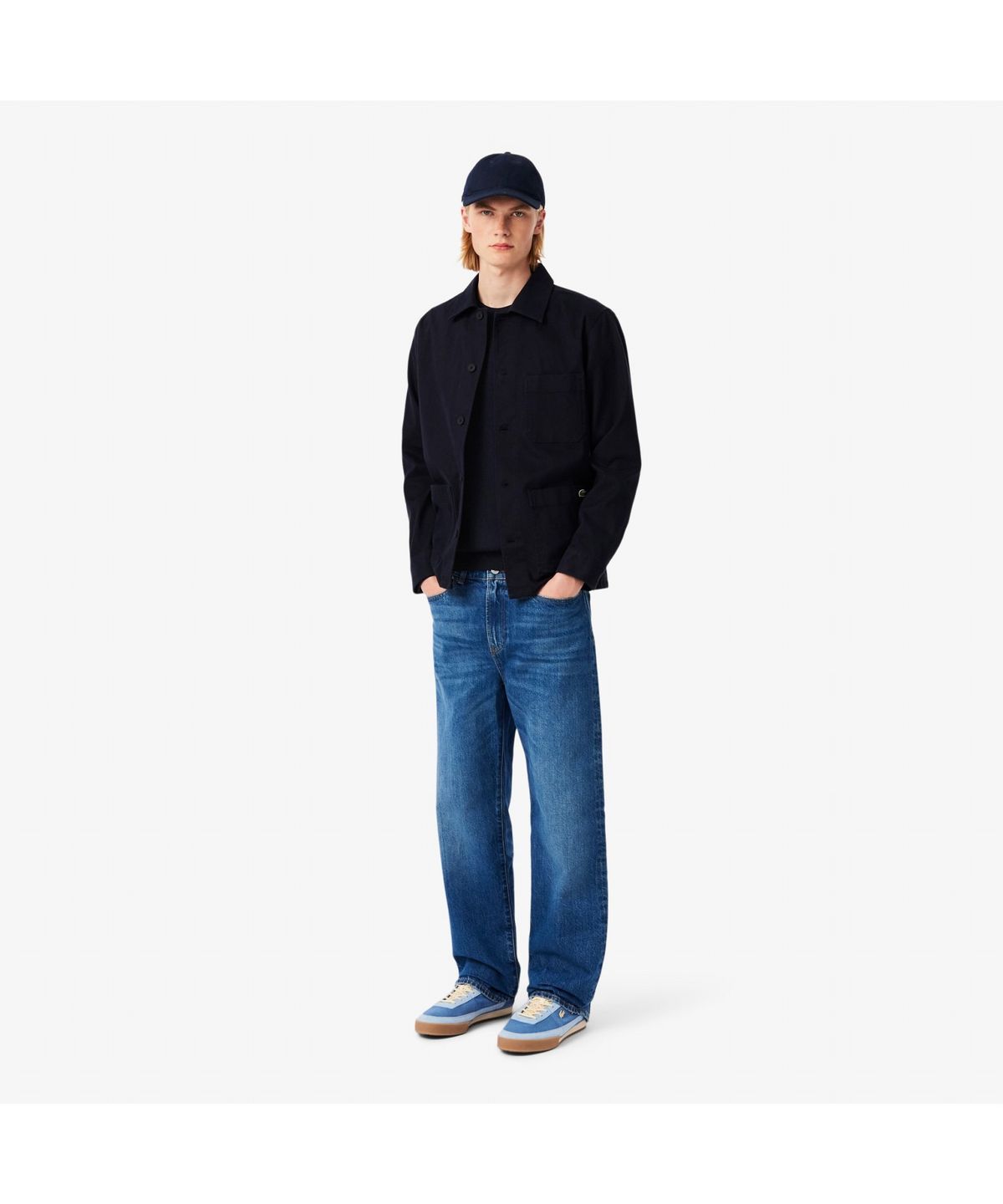 라코스테(LACOSTE) 남성 메리노울 크루넥 스웨터 AH1969-55N 166