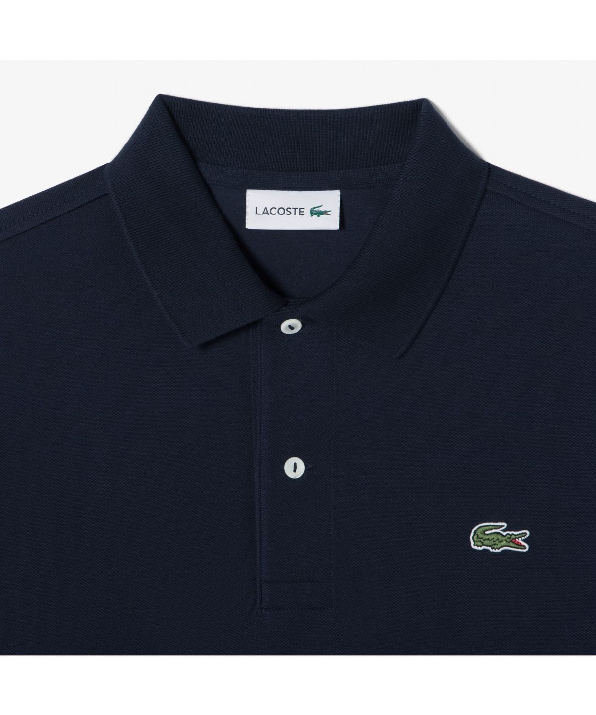라코스테(LACOSTE) 남성 프렌치 레귤러핏 긴팔 베이직 폴로셔츠 PH732E-55N HDE