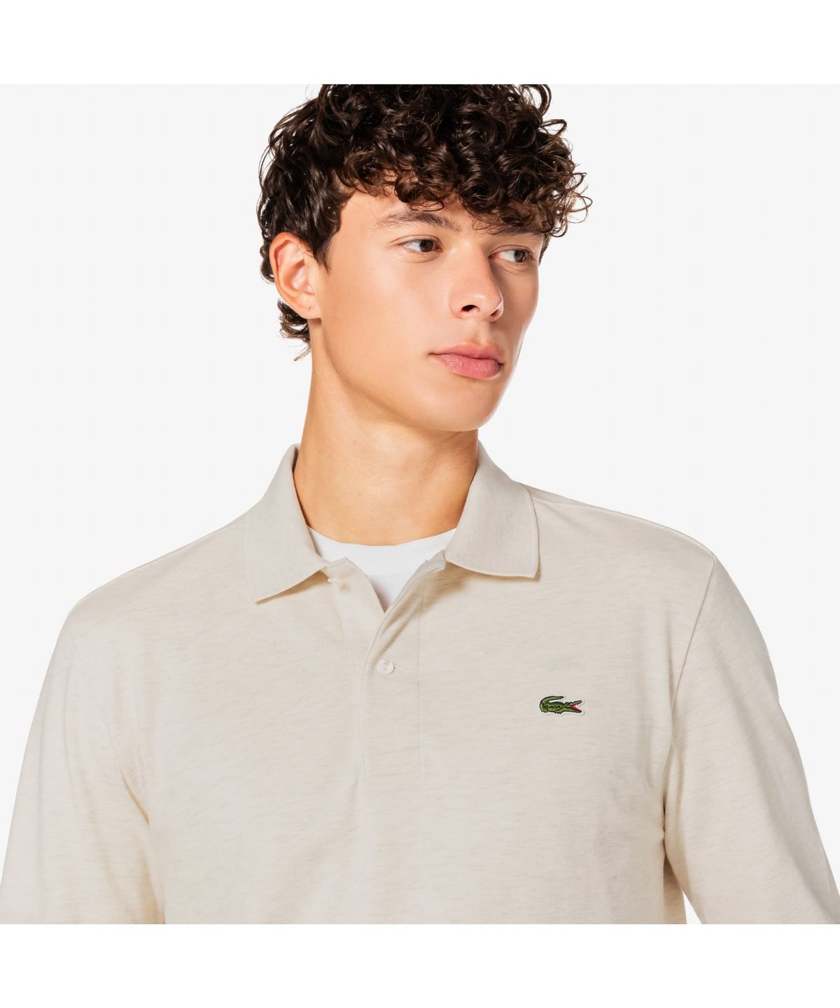 라코스테(LACOSTE) 남성 프렌치 레귤러핏 긴팔 베이직 폴로셔츠 PH732E-55N XFJ