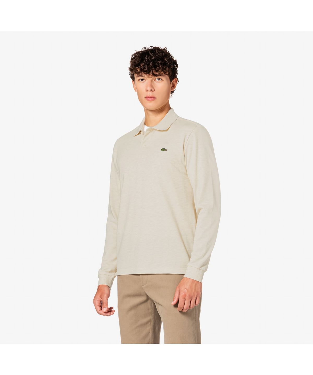 라코스테(LACOSTE) 남성 프렌치 레귤러핏 긴팔 베이직 폴로셔츠 PH732E-55N XFJ