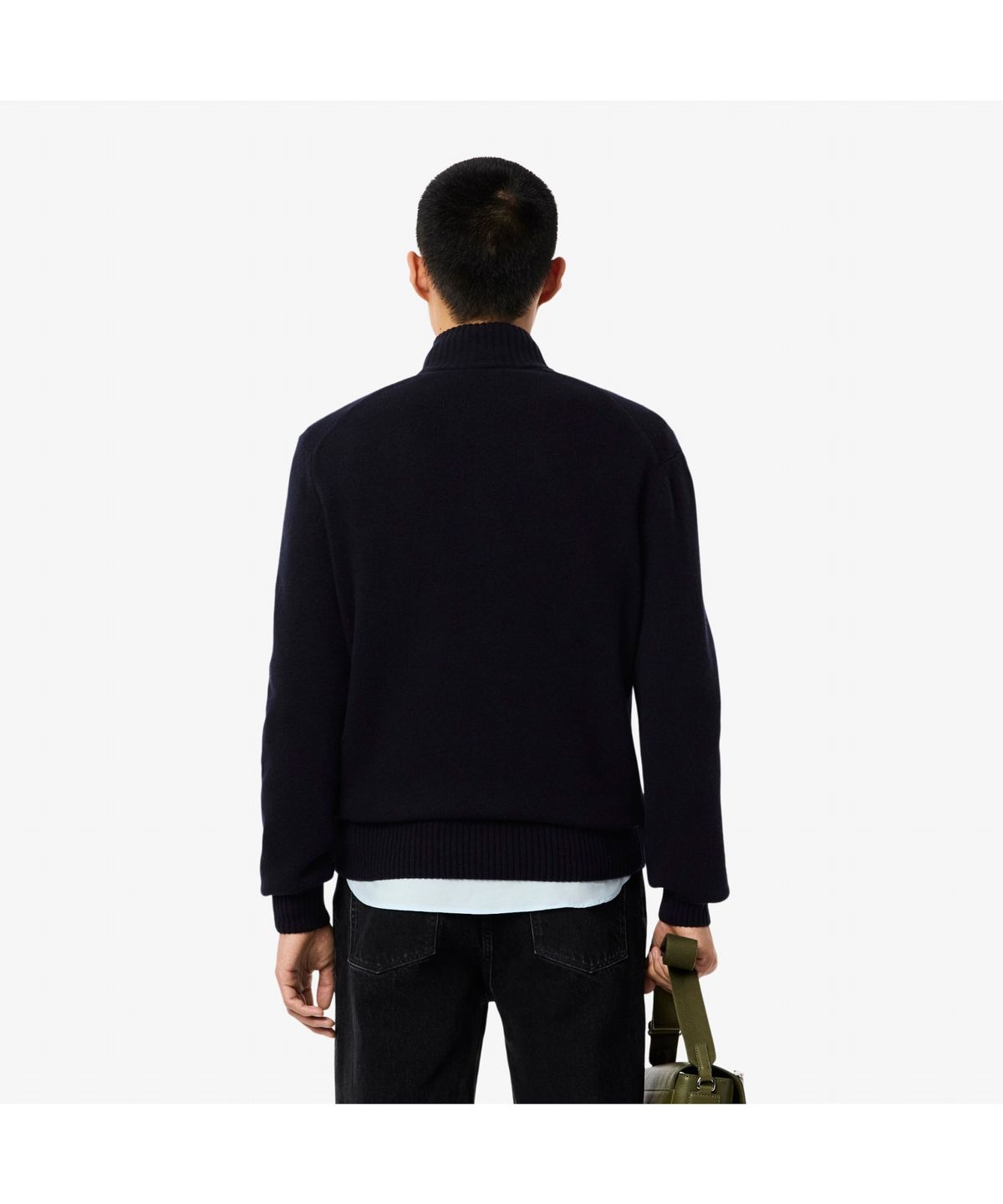라코스테(LACOSTE) 남성 방모 반집업 스웨터 AH3052-55N 166