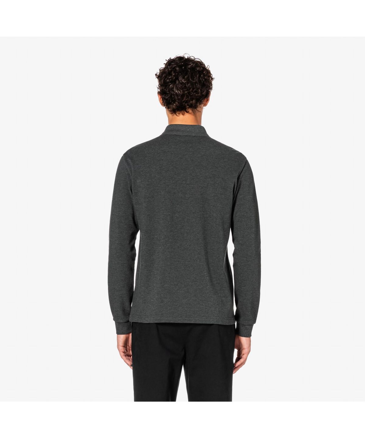 라코스테(LACOSTE) 남성 프렌치 레귤러핏 긴팔 베이직 폴로셔츠 PH732E-55N 050