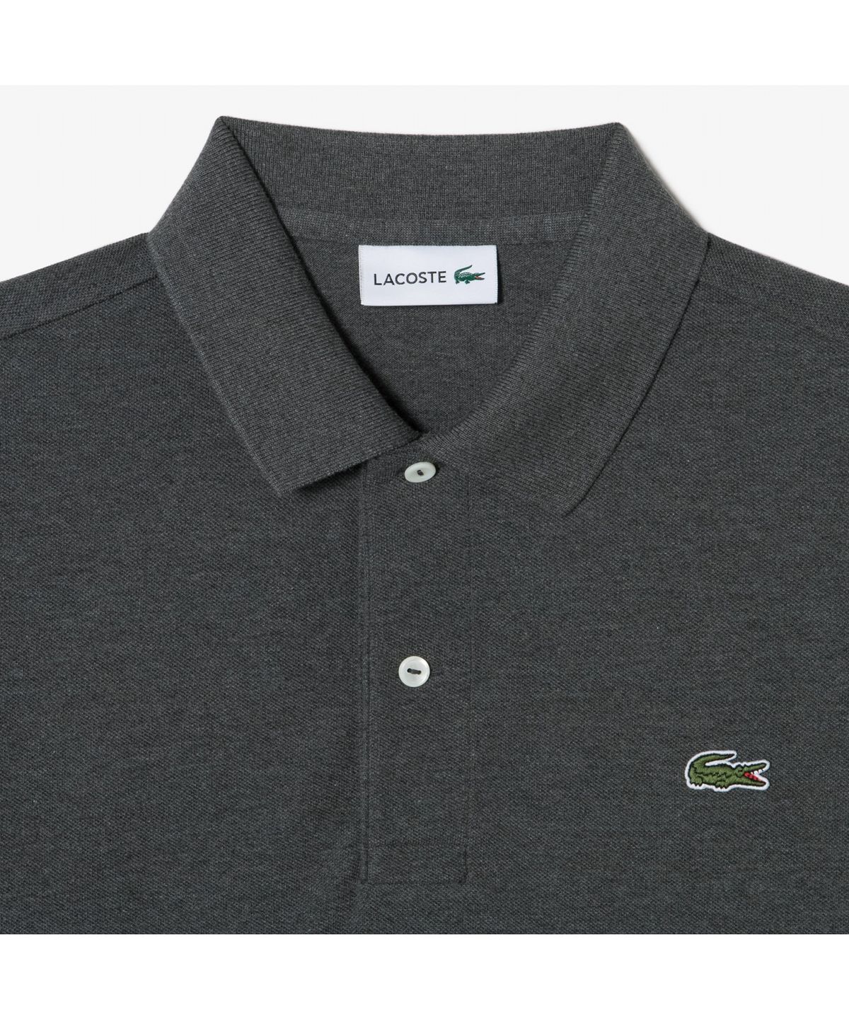 라코스테(LACOSTE) 남성 프렌치 레귤러핏 긴팔 베이직 폴로셔츠 PH732E-55N 050